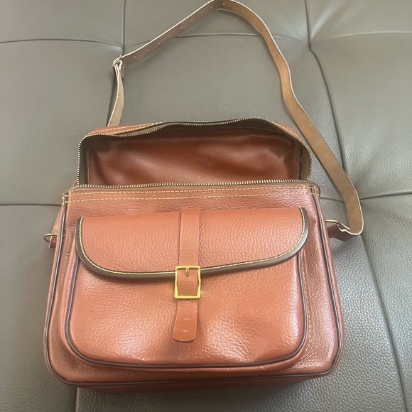 Vintage Gadg-it Bag Genuine Leather - Picture 1 of 3